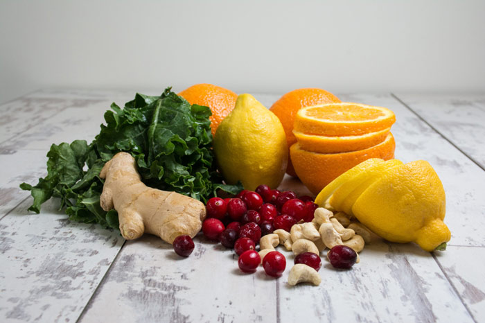 food-eat-vegetarean-ingwer-ginger-orange-lemon-nuts-healthy-nutrition