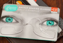 World’s Smallest Eyeglasses Glens