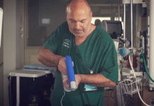 Medical Gun Spincare Cures Burns